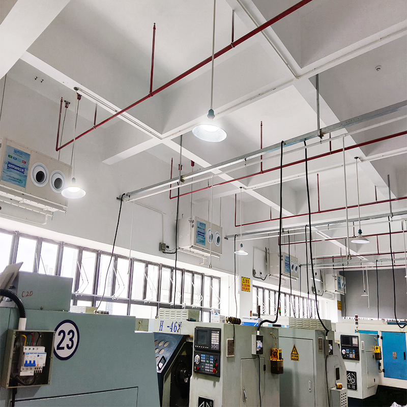 CNC車間降溫福泰風(fēng)掛式射流款工業(yè)省電空調(diào)
